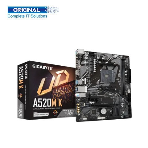 Gigabyte A520M K AMD AM4 Micro ATX Motherboard