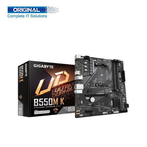 Gigabyte B550M K AMD AM4 Micro ATX Motherboard