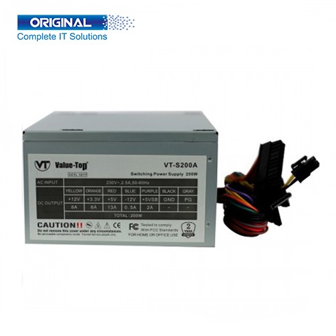 Value-Top VT-S200A Real 200W ATX Power Supply