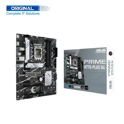 ASUS PRIME H770-PLUS D4 13th & 12th Gen ATX Motherboard