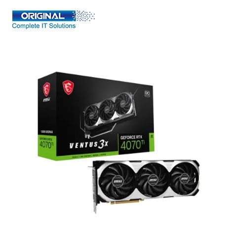 MSI GeForce RTX 4070 Ti VENTUS 3X 12GB OC GDDR6X Graphics Card