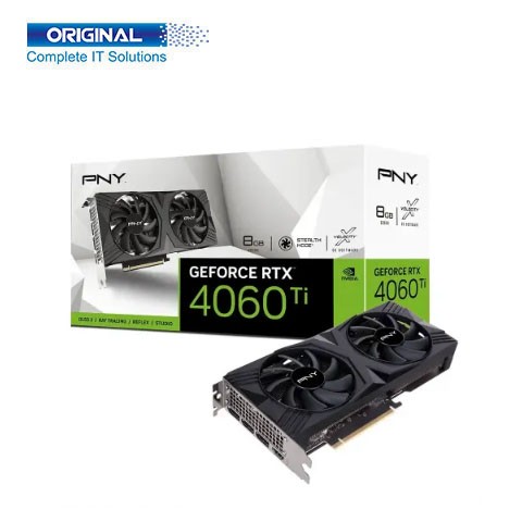 PNY GeForce RTX 4060 Ti 8GB VERTO Dual Fan Graphics Card