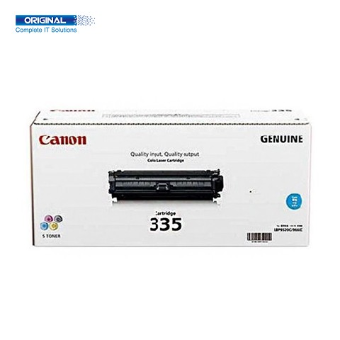 Canon 335 Cyan Original Color Laser Toner