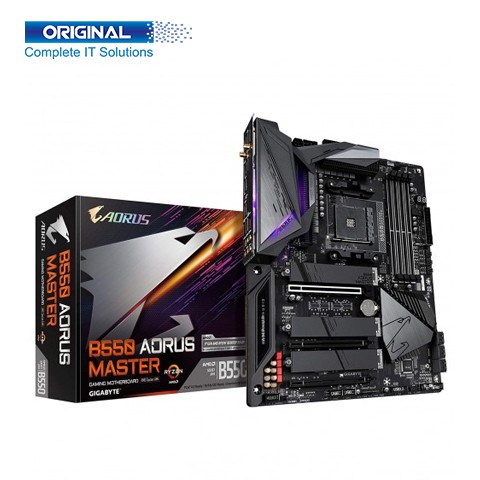 Gigabyte B550 AORUS MASTER Wi-Fi DDR4 RAM AM4 Socket AMD Motherboard