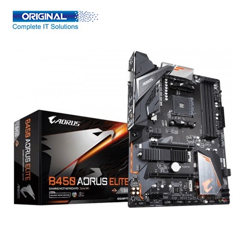 Gigabyte B450 AORUS ELITE DDR4 RAM ATX AMD AM4 Socket Motherboard