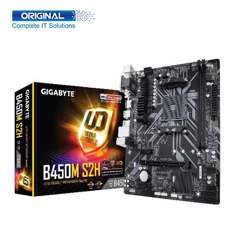 Gigabyte B450M S2H AMD AM4 Micro ATX  Motherboard