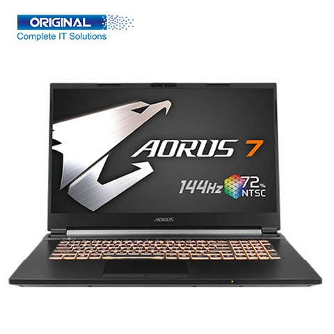Gigabyte Aorus 7 KB Core i7 10th Gen 10750H,16GB (8GBx2),512 GB NVMe SSD,RTX 2060 DDR6 6GB Graphics,15.6 Inch FHD Gaming Laptop