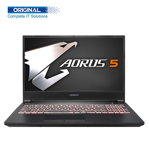 Gigabyte AORUS 5 MB Core i7 10th Gen 10750H,16GB (8GBx2),512GB PCIe SSD,Nvidia GTX 1650 Ti 4GB GDDR6,15.6 Inch FHD Gaming Laptop