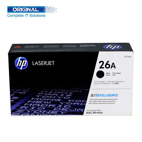 HP 26A Black Original LaserJet Toner (CF226A)