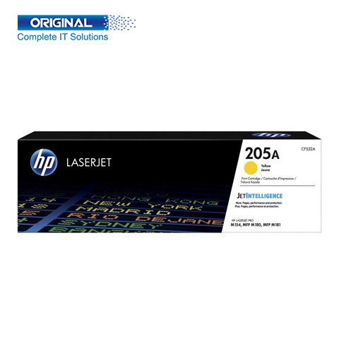 HP 205A Yellow Original Color LaserJet Toner (CF532A)