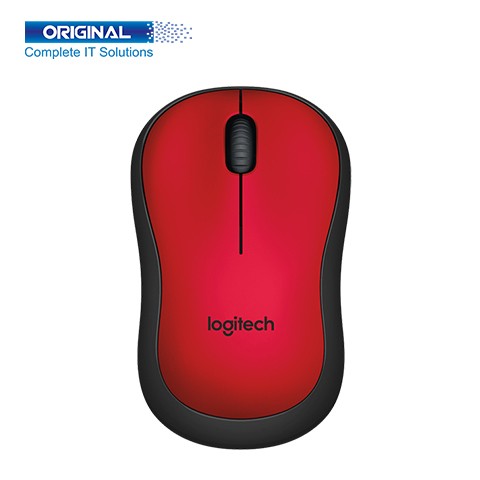 Logitech M221 Silent Red Wireless Mouse