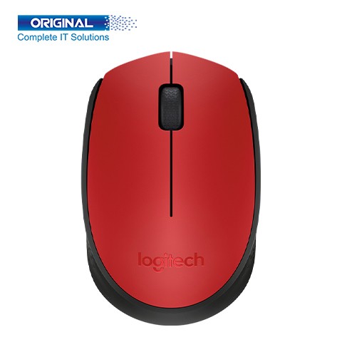 Logitech M171 Nano-receiver Red Wireless Mouse